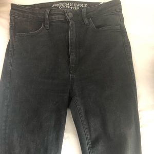 American eagle washed black jeans